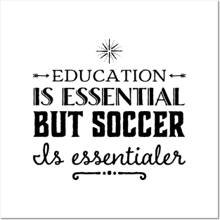Education vs. Soccer Posters and Art
